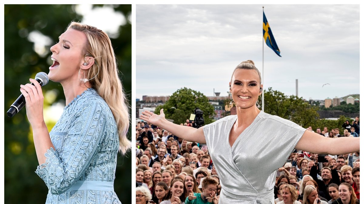 Sanna Nielsen leder sin sjätte upplaga av Allsång på Skansen. 